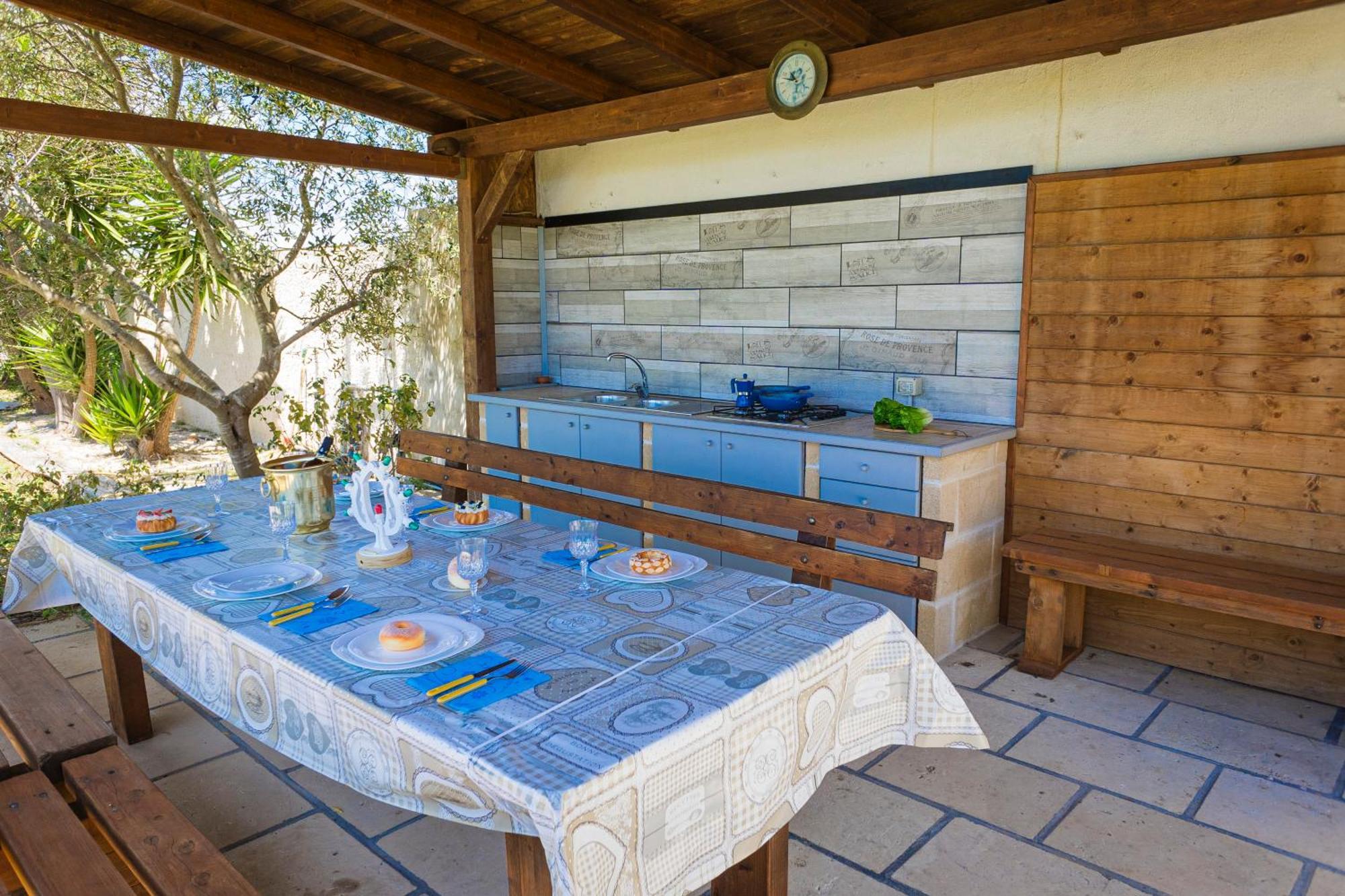Villa El Capitano With Garden And Pool - Happy Rentals Muro Leccese Dış mekan fotoğraf